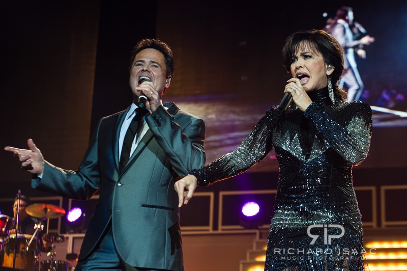 Photos of Donny & Marie Osmond live at The O2 Arena, 20/1/13 | by ...