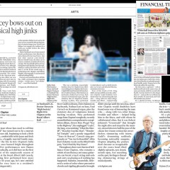 Image usage - Financial Times 18 May 2015 - Eric Clapton live at the Royal Albert Hall 14 May 2015